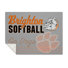 Load image into Gallery viewer, Blanket (Sherpa warm) - Brighton Softball, new twill