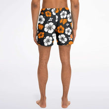 Load image into Gallery viewer, Swim Shorts - Brighton Floral / Black-orange