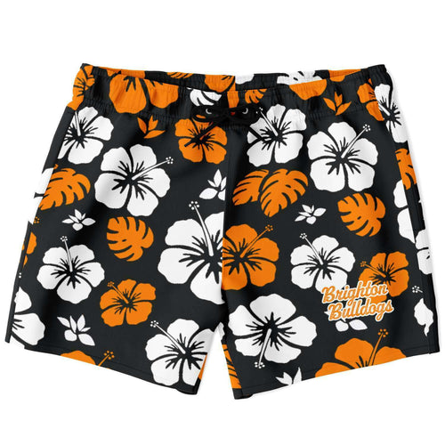 Swim Shorts - Brighton Floral / Black-orange