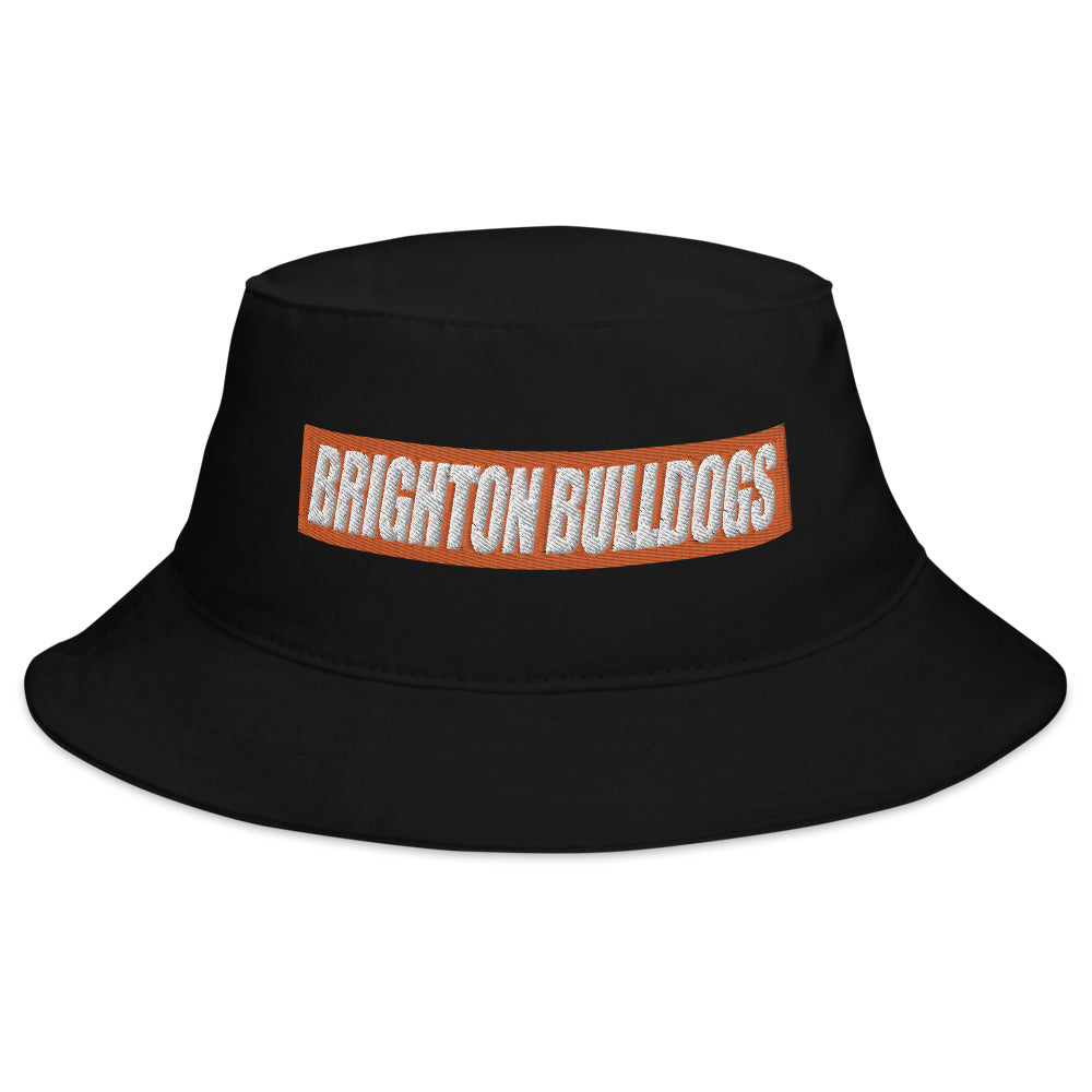 Bucket Hat Black - Brighton FS Logo