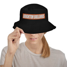 Load image into Gallery viewer, Bucket Hat Black - Brighton FS Logo