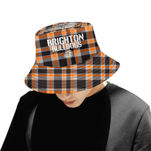 Load image into Gallery viewer, Bucket Hat - Dilly Twilly Plaid, Bulldogs All Over Print Bucket Hat for Men