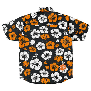 Button Down - Brighton Floral (black/orange)