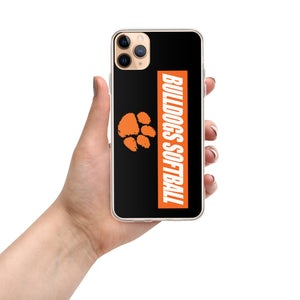 iPhone Case - Bulldogs Softball w Paw